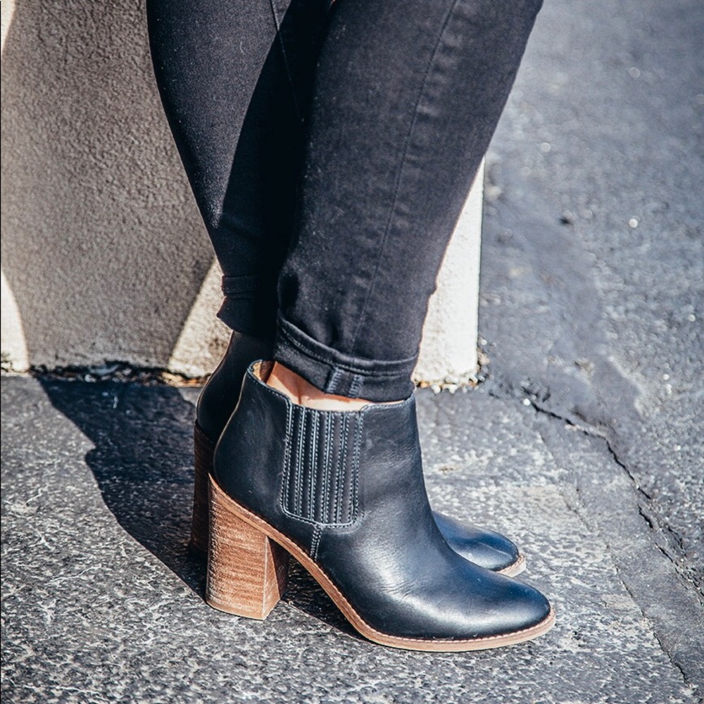 Black booties